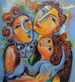 Família e gato 75x70 R$  3.000,00